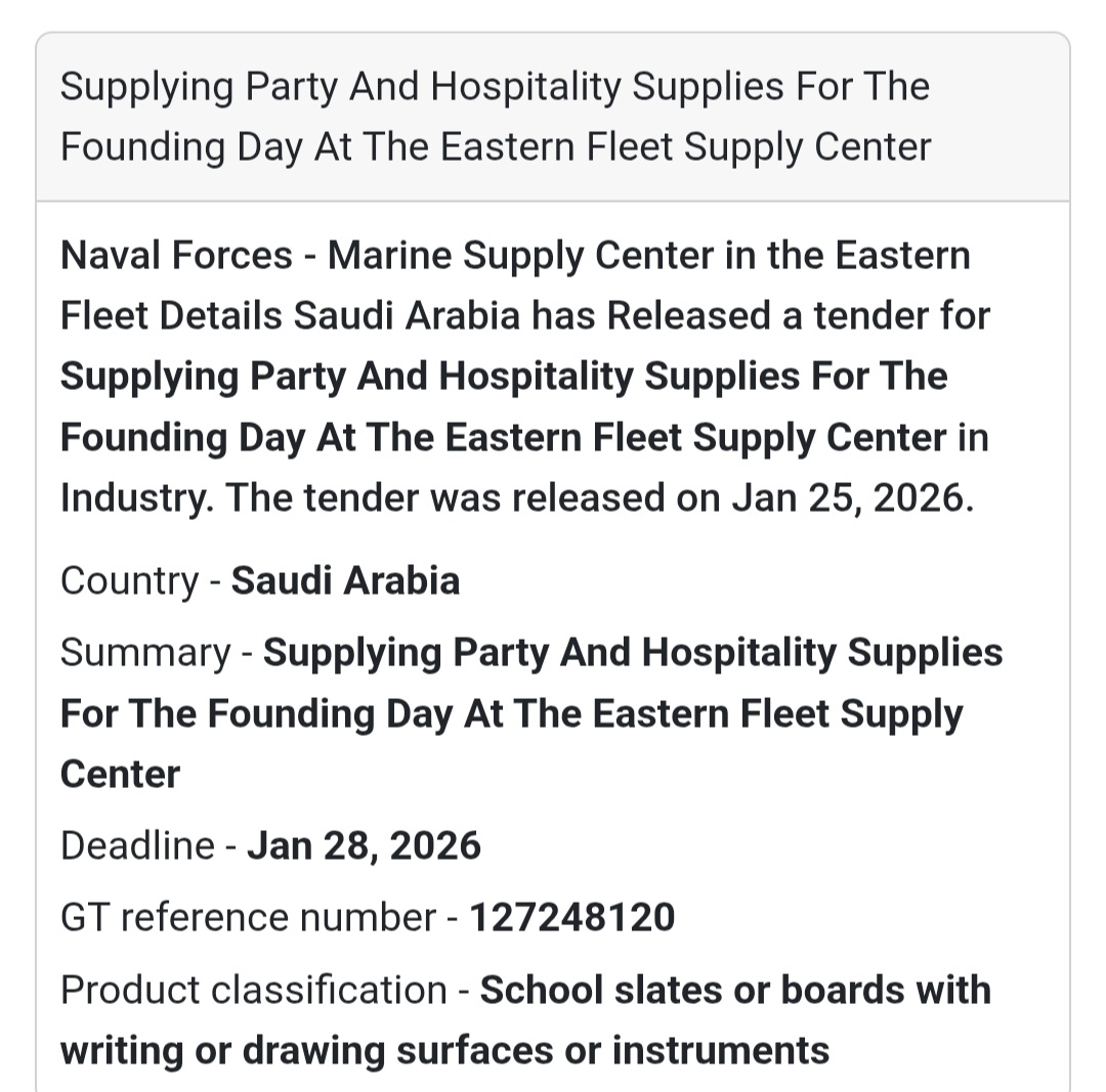 🎉 Party & Hospitality Supplies – Eastern Fleet