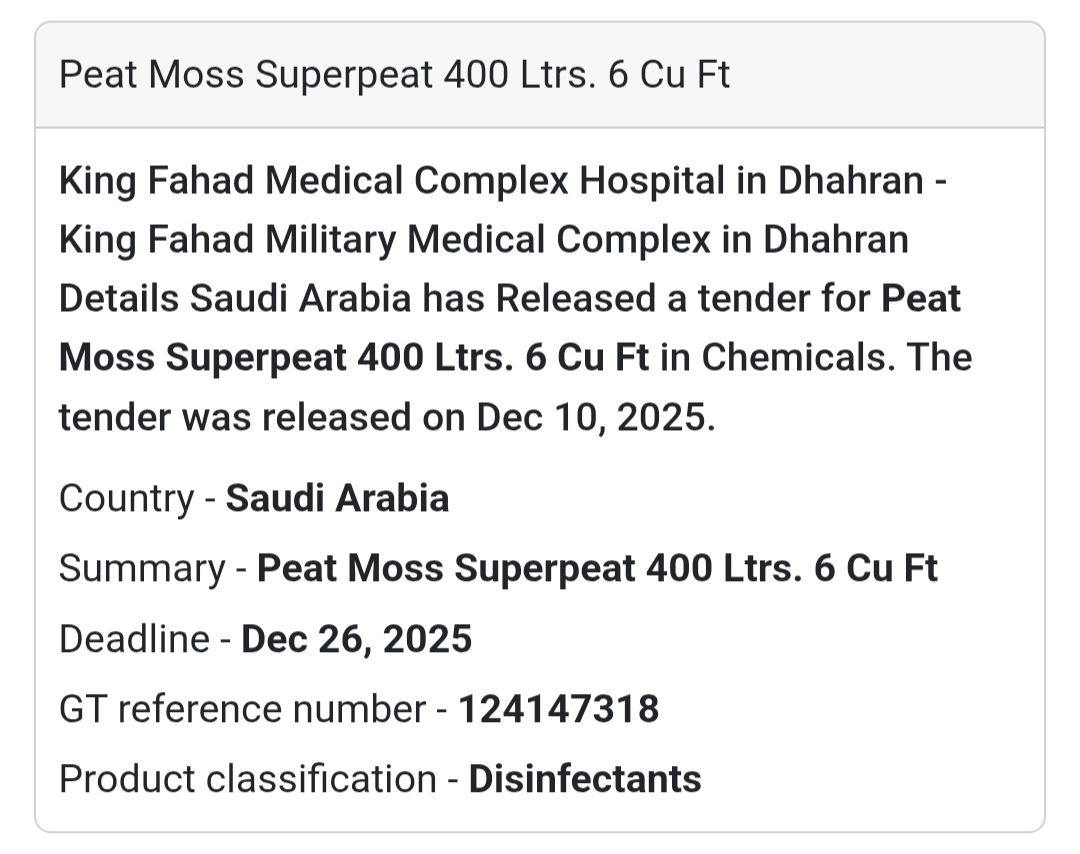 🌿 Peat Moss Superpeat (400 Ltrs / 6 Cu Ft)
