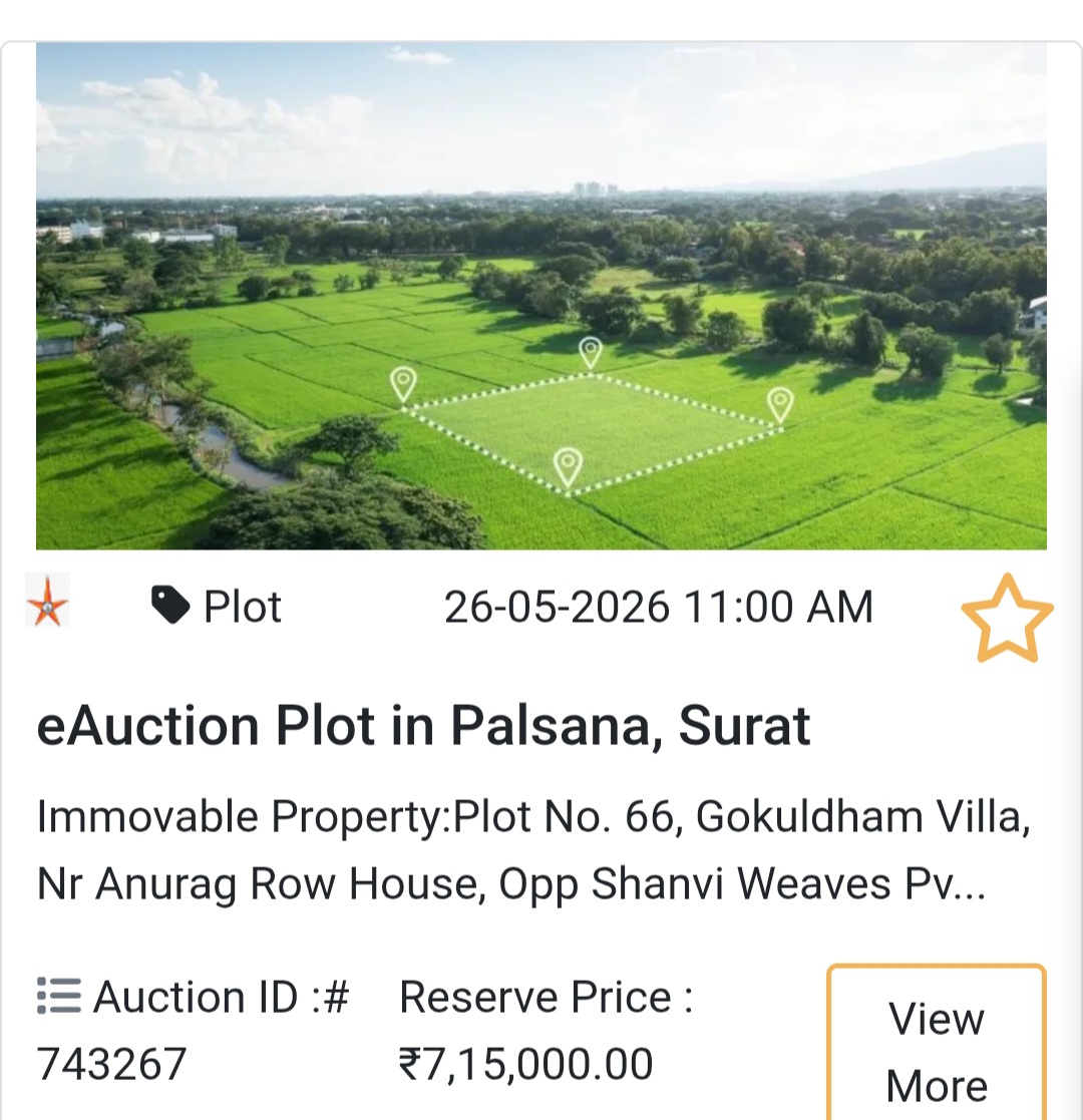 Plot in Palsana, Surat