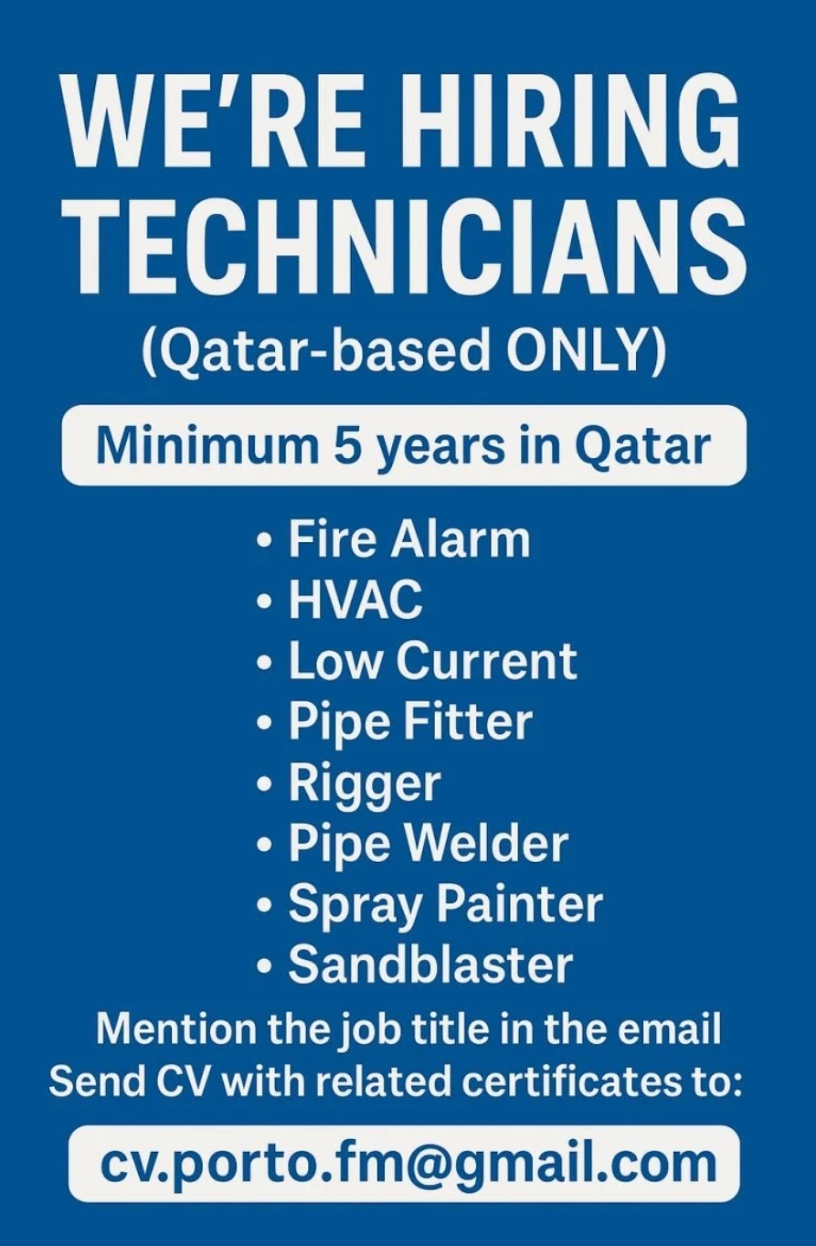 🔧 Porto Facility Management – Qatar 🇶🇦