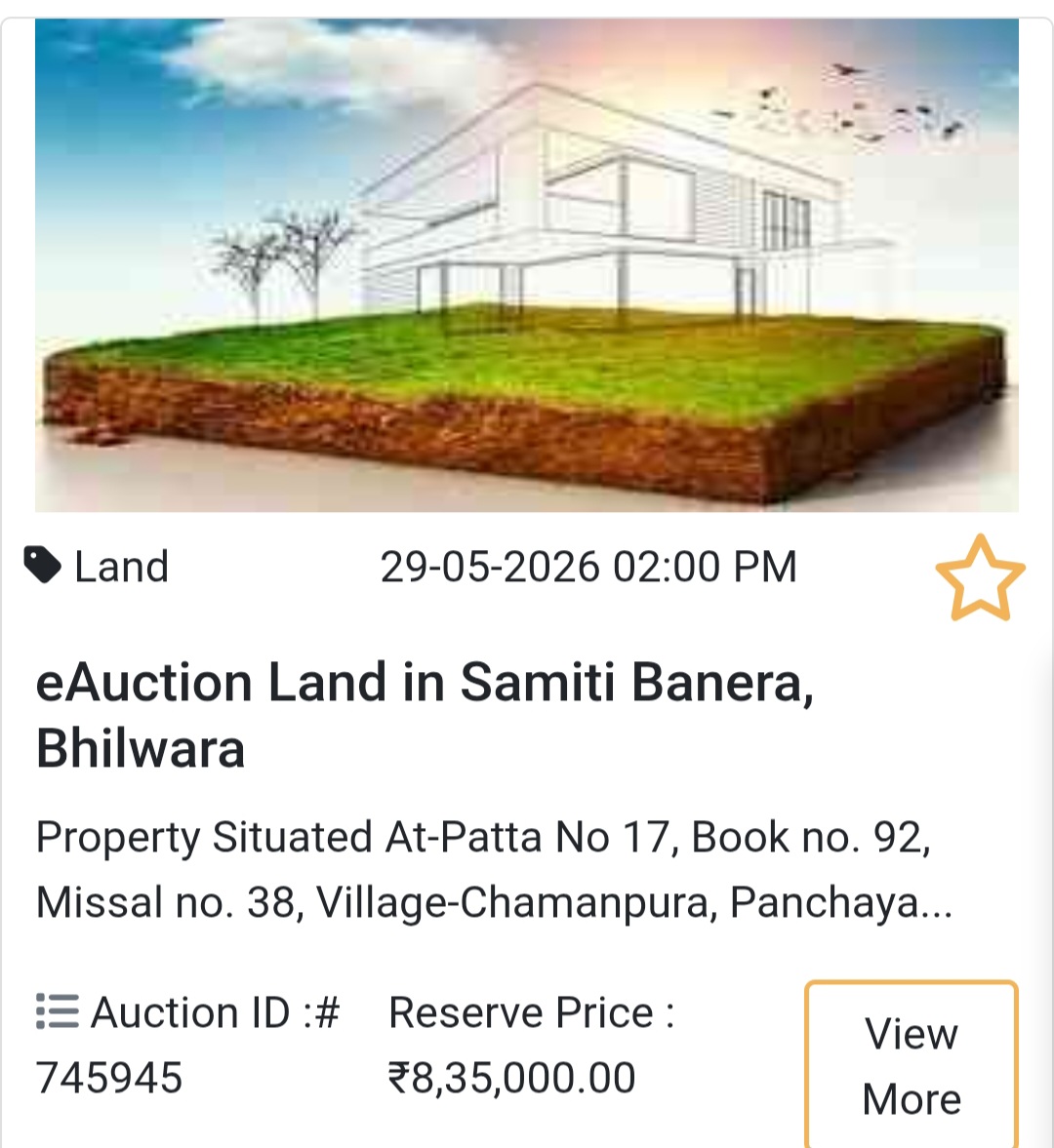 🌾 Prime Land in Banera, Bhilwara