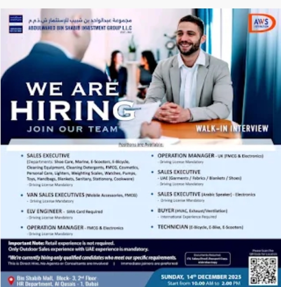 Ready to grow your career with a leading UAE business group? 🌟