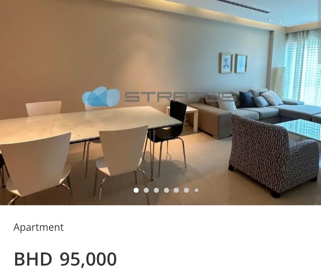 🌊 Reef Island | High Floor | Beautiful View 💰 BHD 95,000