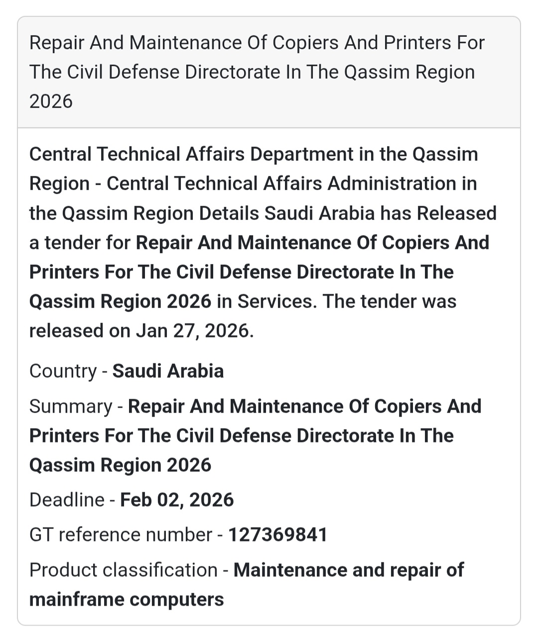 🖨️ Repair & Maintenance of Copiers and Printers – Qassim