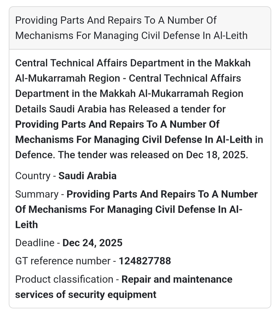 🔔 Repair & Maintenance Services | Saudi Arabia 🇸🇦