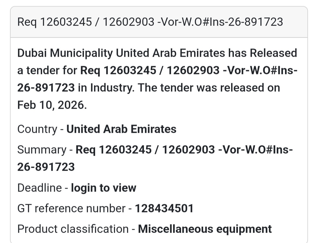 🔧 Req 12603245 / 12602903 – Vor