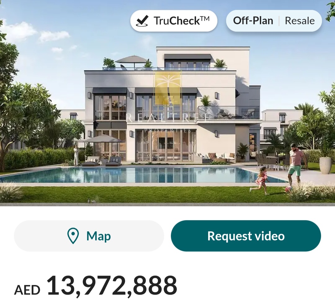 🌊 Resale 4BR Villa | Tierra Address Villas – The Oasis by Emaar