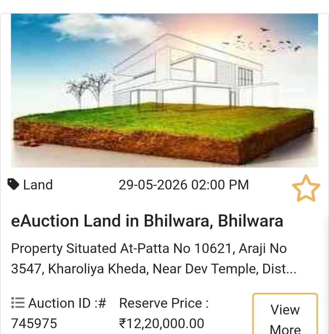 🌿 Residential Land in Bhilwara (Kharoliya Kheda)