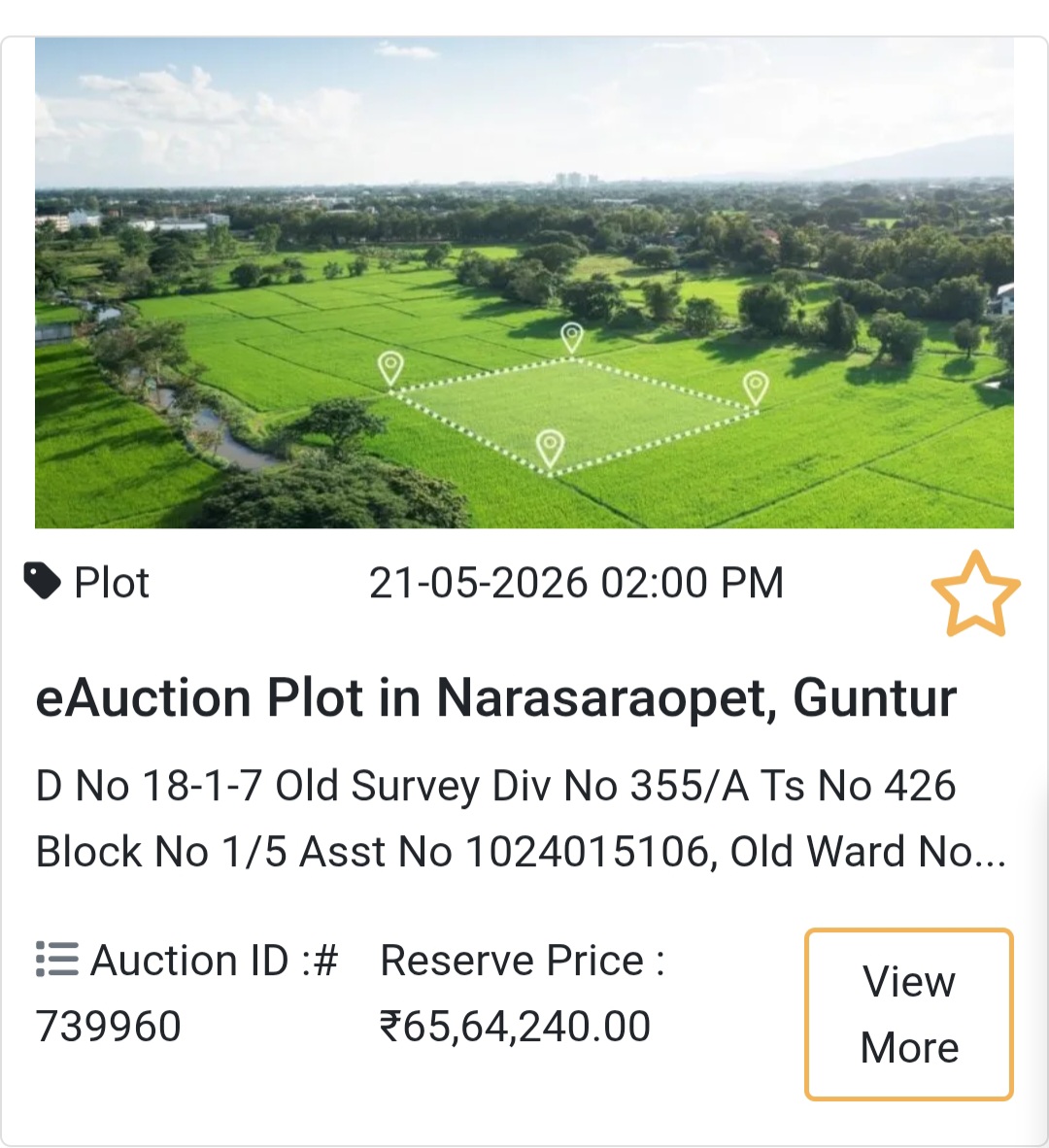 🏞️ Residential Plot in Narasaraopet