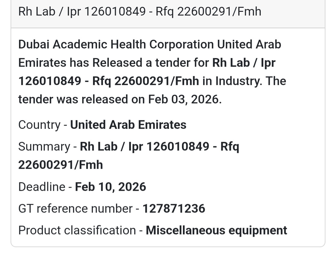 🧪 RH Lab – Laboratory Equipment Laboratory & Diagnostics | UAE 🇦🇪