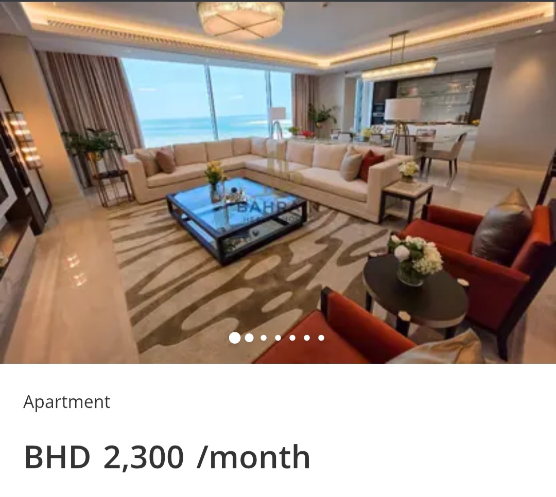 🌊 Right Apartment Framed by Ocean Blues – Bahrain Bay