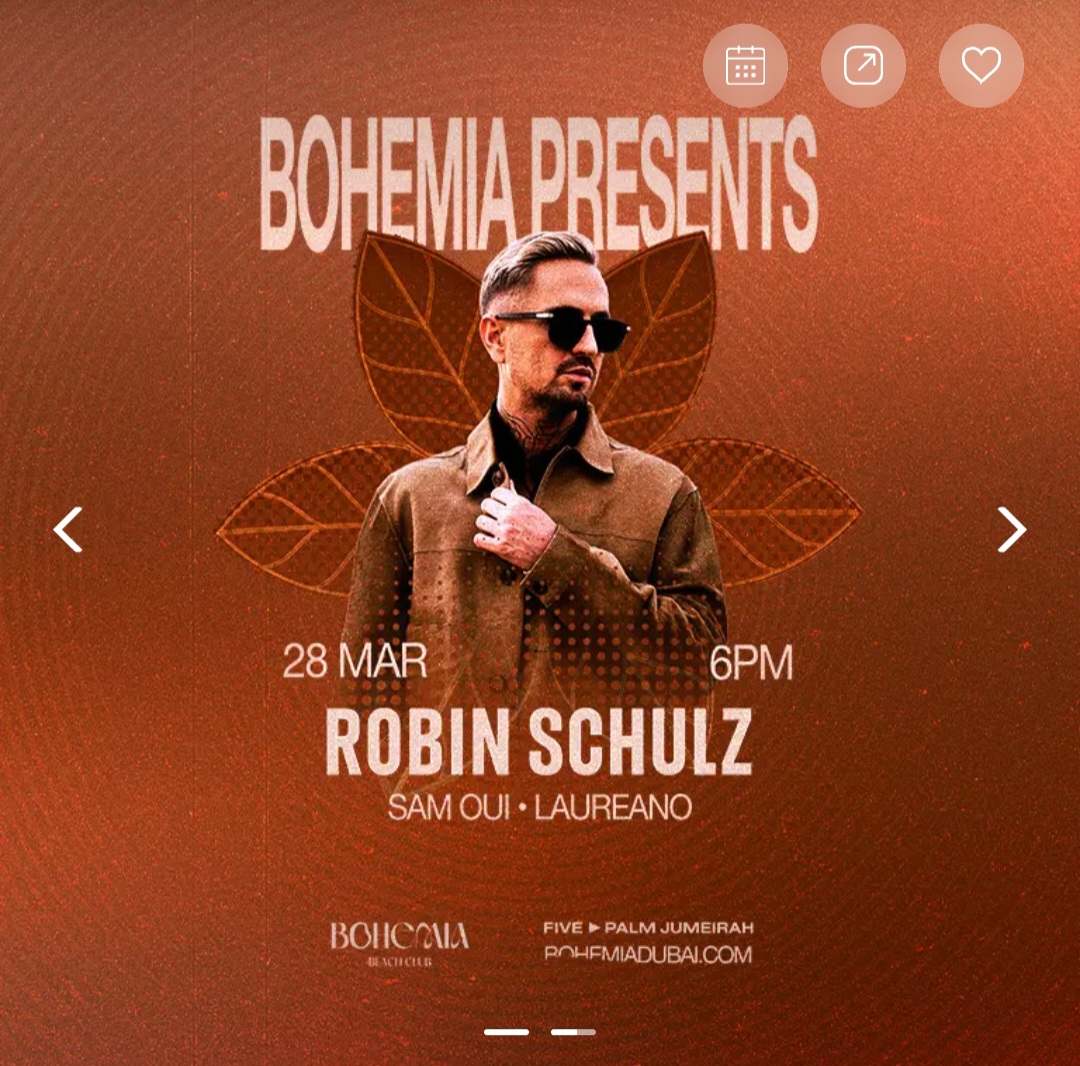 🎧 Robin Schulz Live