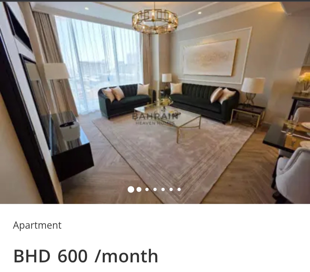 👑 Royal 1BR Living | Extended Balcony | Seef
