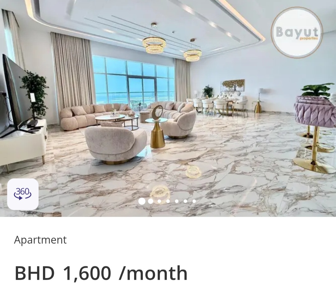 👑 Royal Penthouse 3BR + Maid | Seef