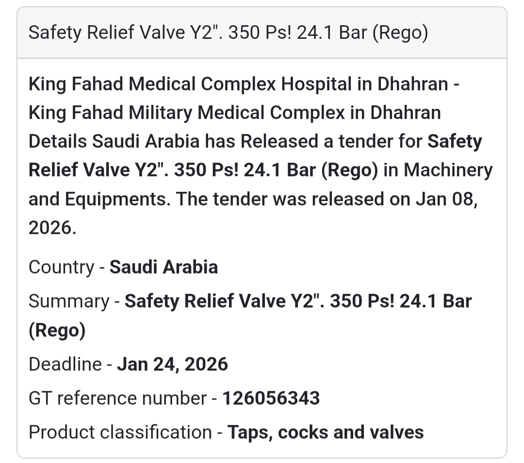 🔩 Safety Relief Valve Y2 – 350 PSI (Rego)