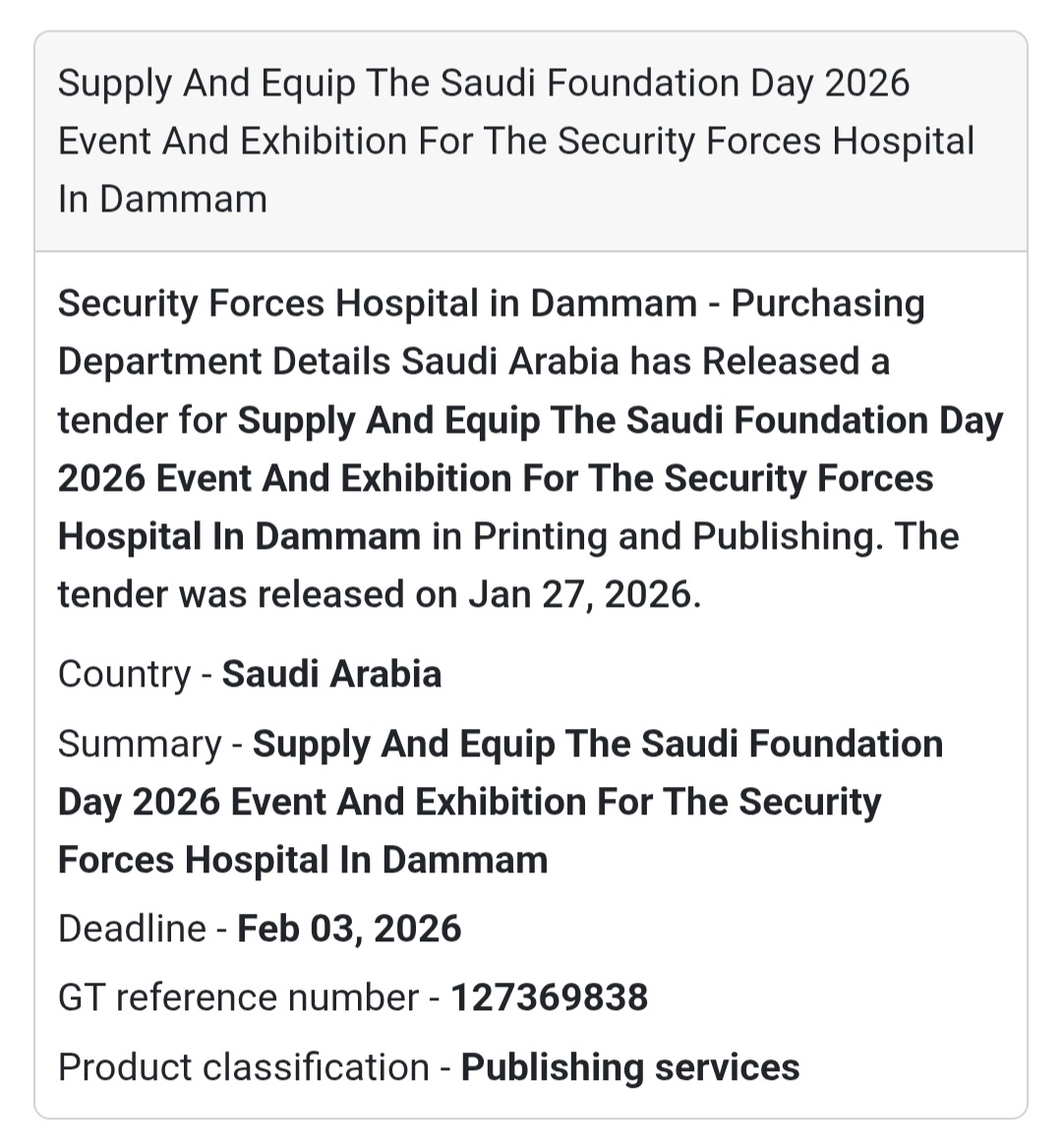 🏛️ Saudi Foundation Day 2026 – Event & Exhibition