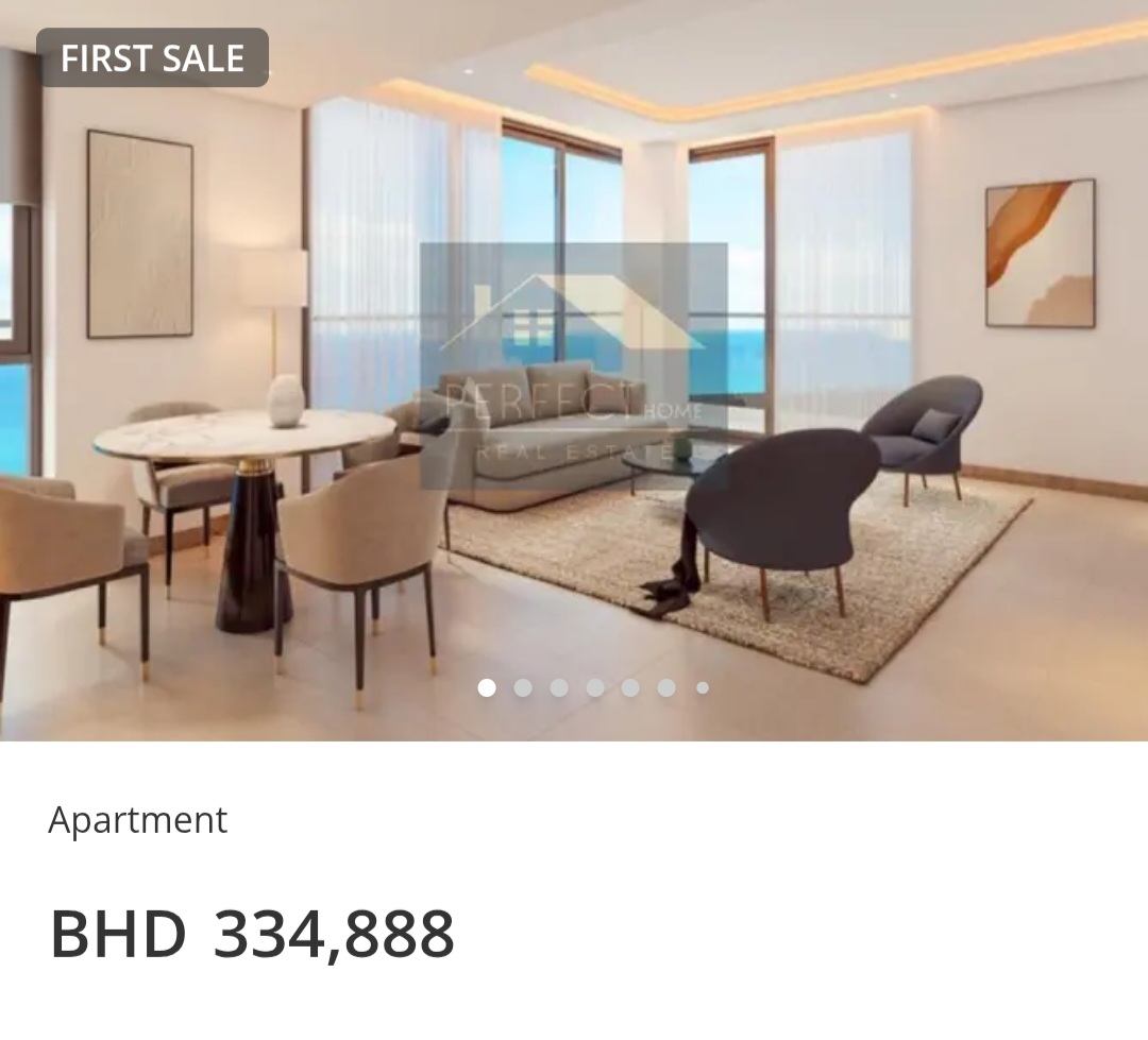 🌊 SEA FRONT | FREEHOLD | DIRECT FROM DEVELOPER – BHD 334,888
