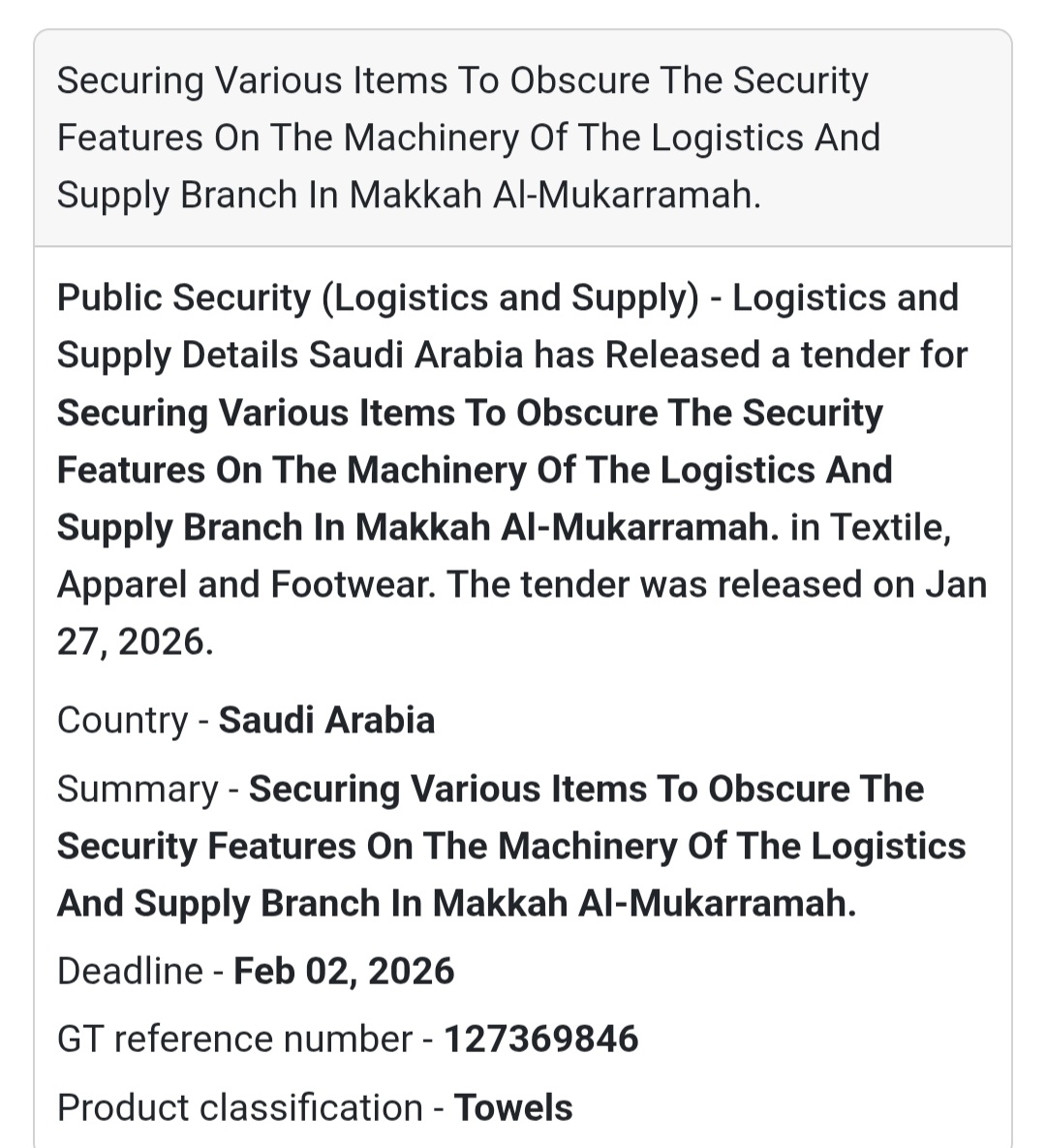 🧵 Securing Items for Machinery Safety – Logistics & Supply