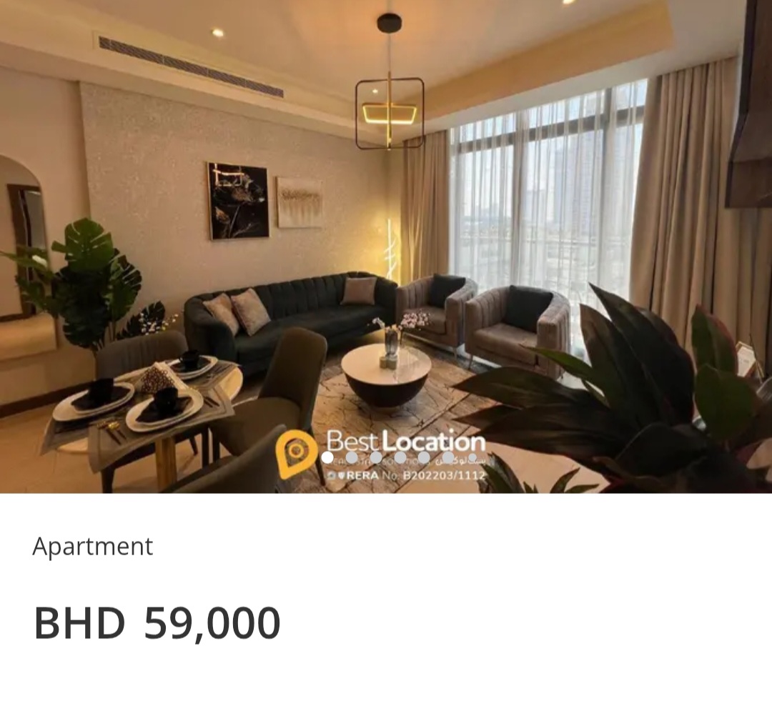 🌟 Seef | Freehold | Renovated | Balcony 💰 BHD 59,000
