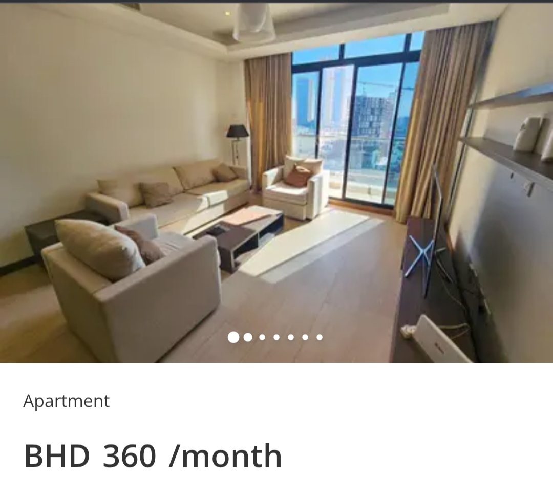 🌇 Seef | High Floor Luxury 1BHK