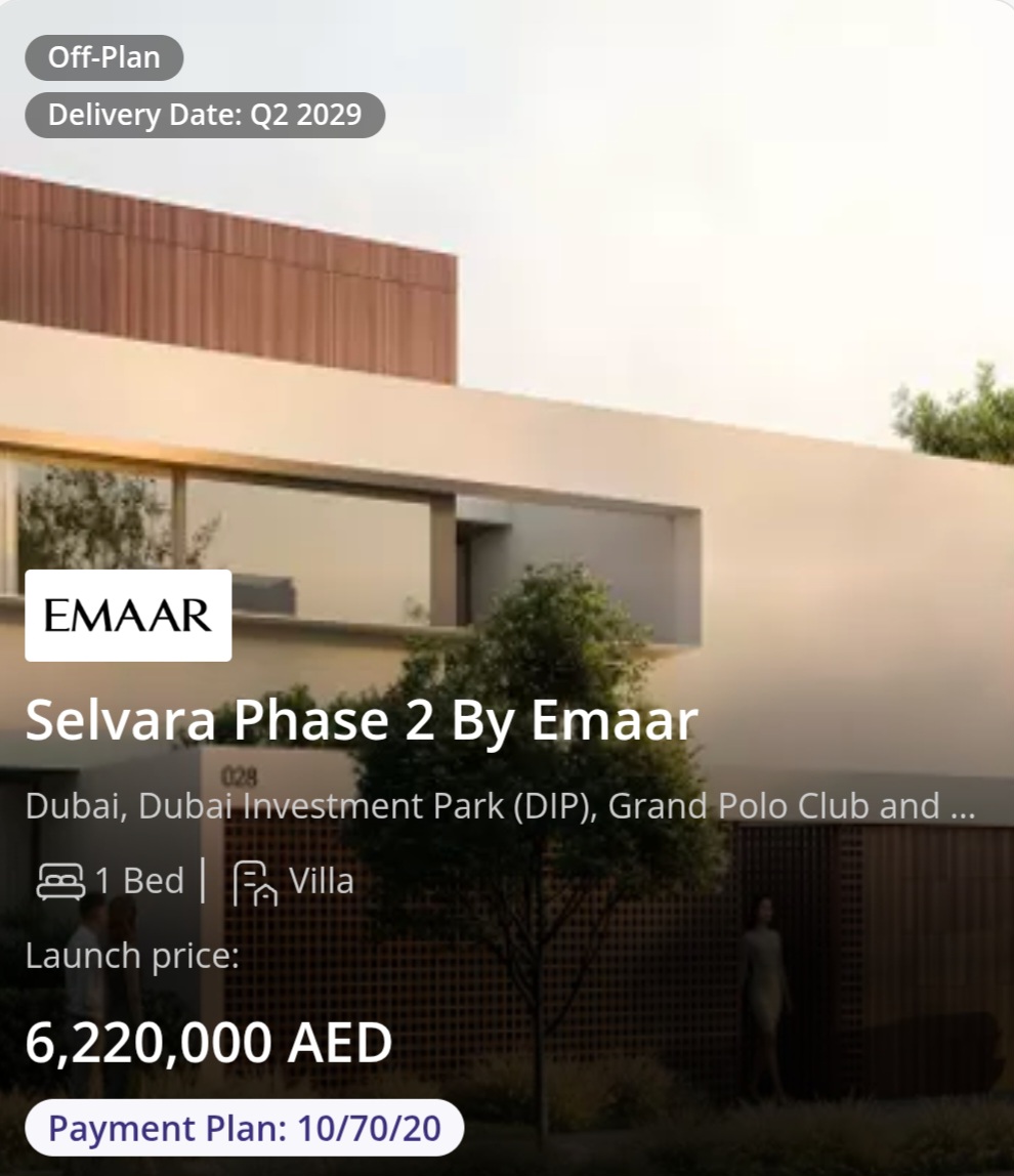 ✨ Selvara Phase 2 by Emaar | Grand Polo Club & Resort