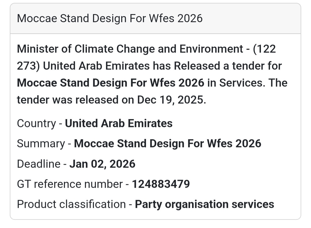 📢 Service Design Opportunity – UAE 🇦🇪