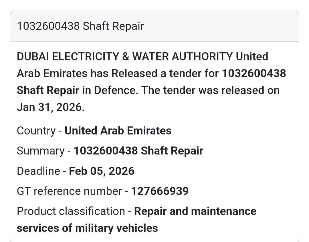 🛠️ Shaft Repair Services