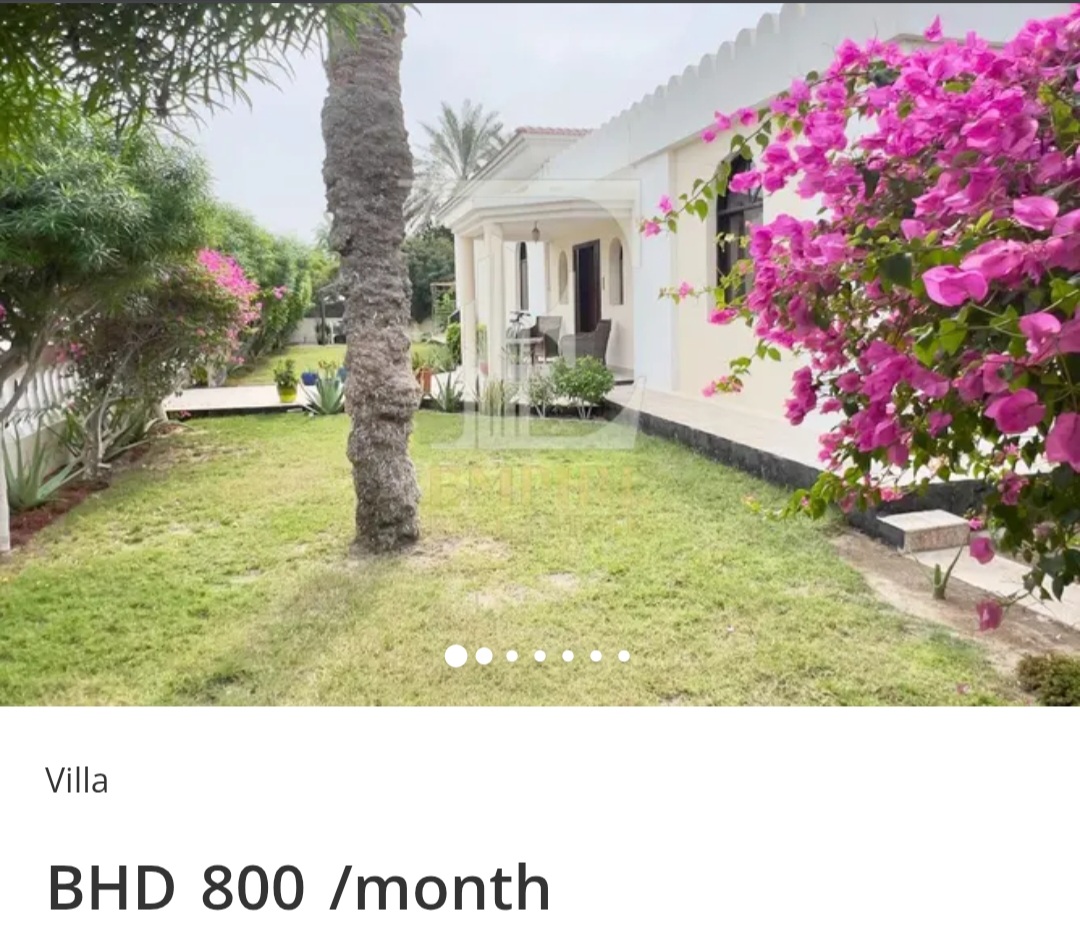 🌿 Single Storey Villa with Garden – Janabiyah