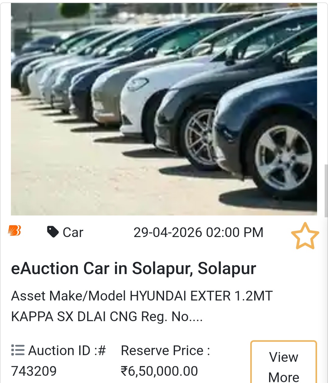 🚗 Solapur Car Auction