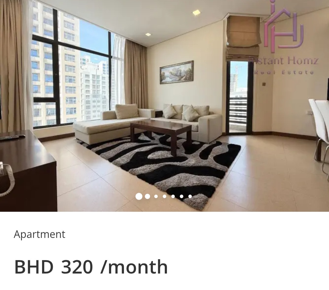 🌅 Spacious 1BHK | Sea View | Juffair