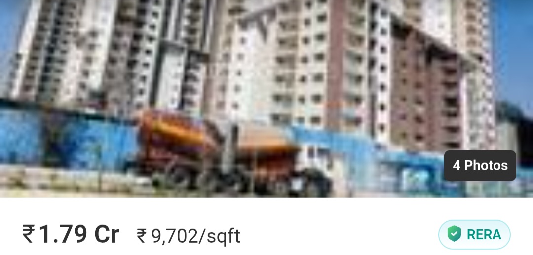 🌆 Spacious 3BHK in Tellapur – Visions Arsha