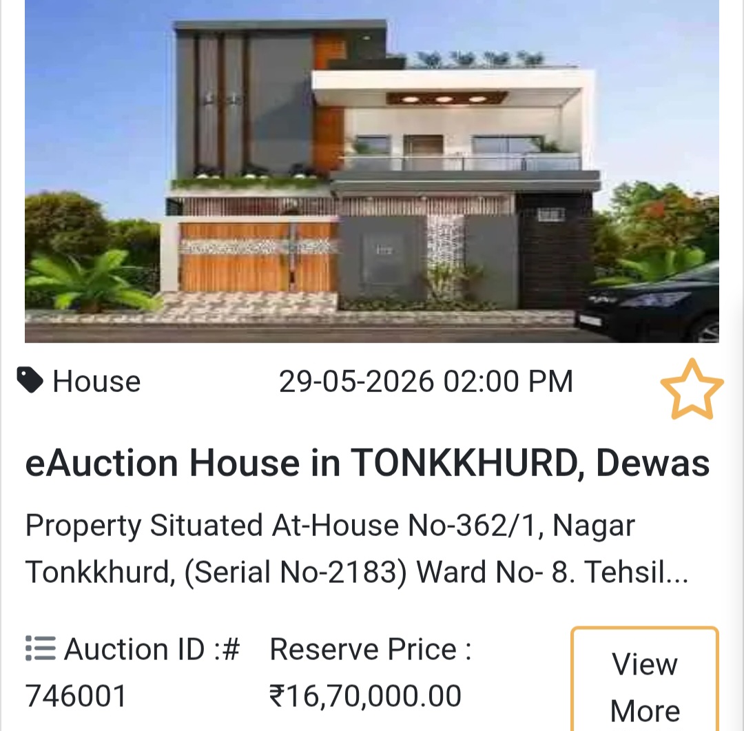 🏠 Spacious House in Tonk Khurd, Dewas