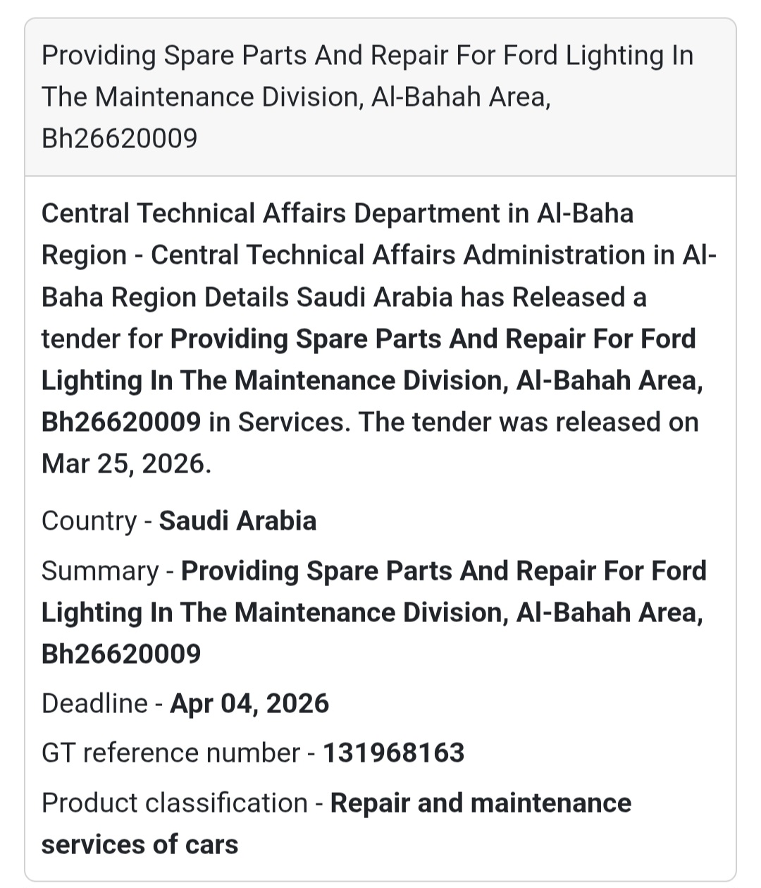 🔧 Spare Parts & Repair for Ford Lighting 🚗