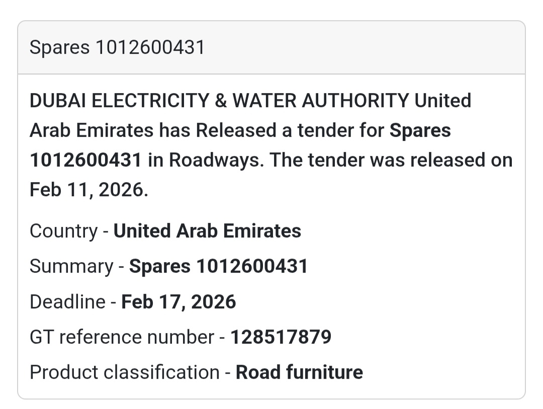 🛣️ Spares 1012600431