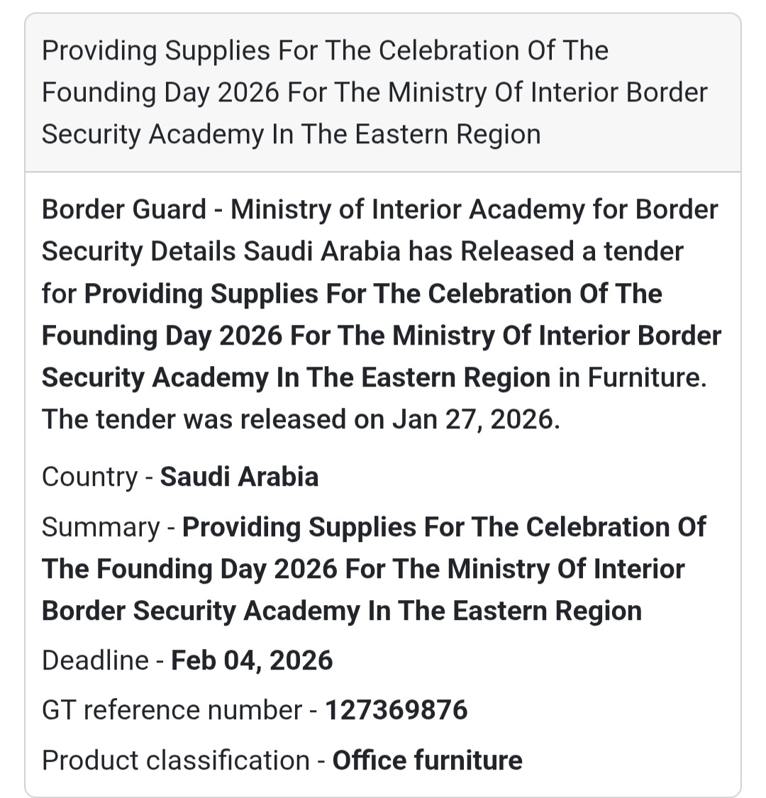 🎉 Supplies for Founding Day 2026 Celebration