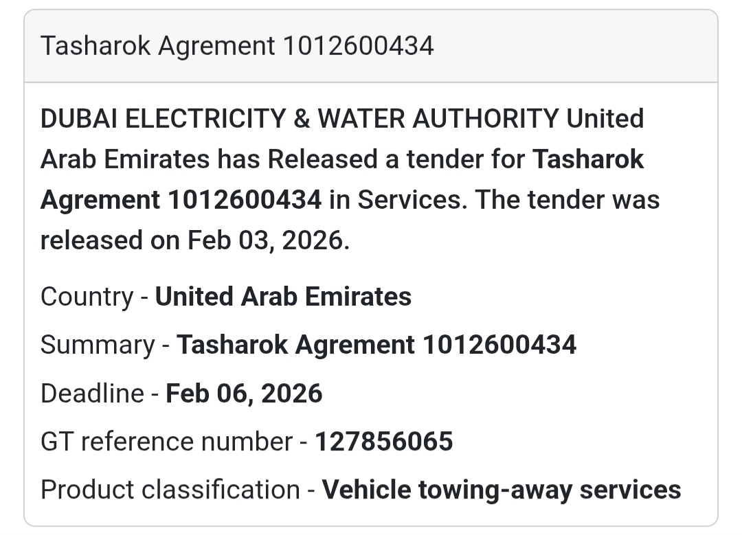 🚗 Tasharok Agreement Vehicle Towing Services | UAE 🇦🇪