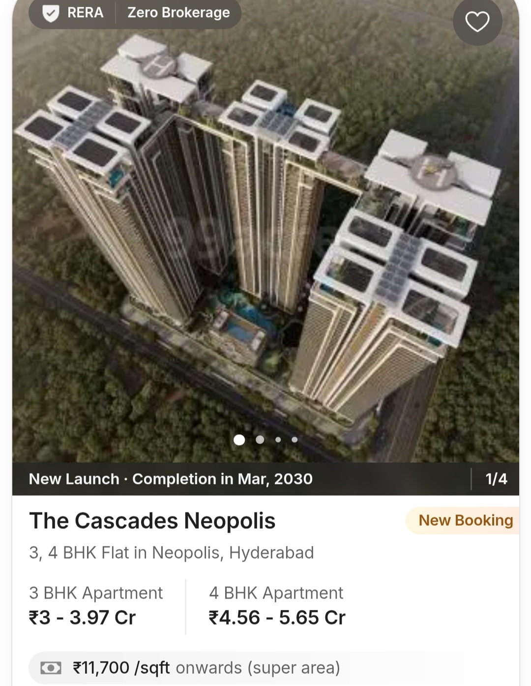 🏙️ The Cascades Neopolis – Luxury Living Above the Skyline