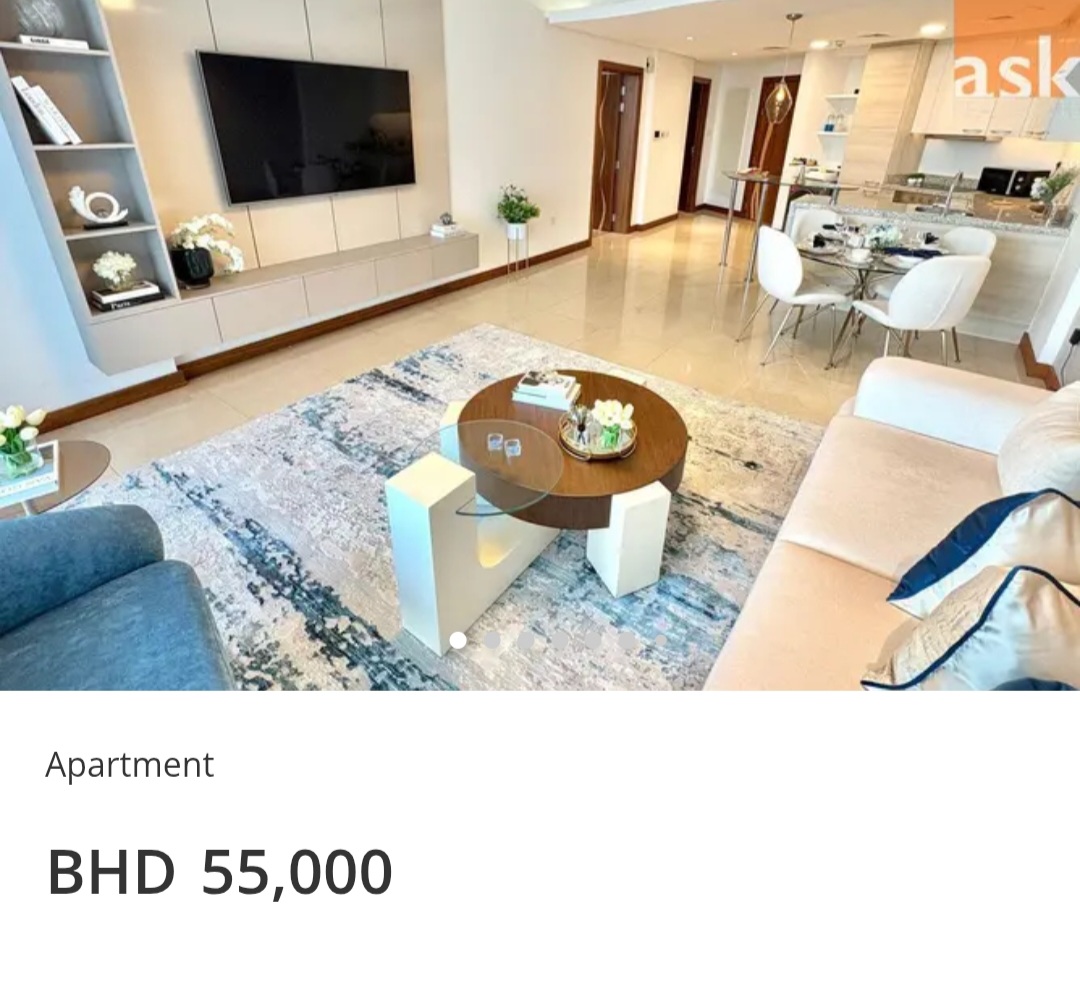 The Treasure | Sea View | Balcony 💰 BHD 55,000