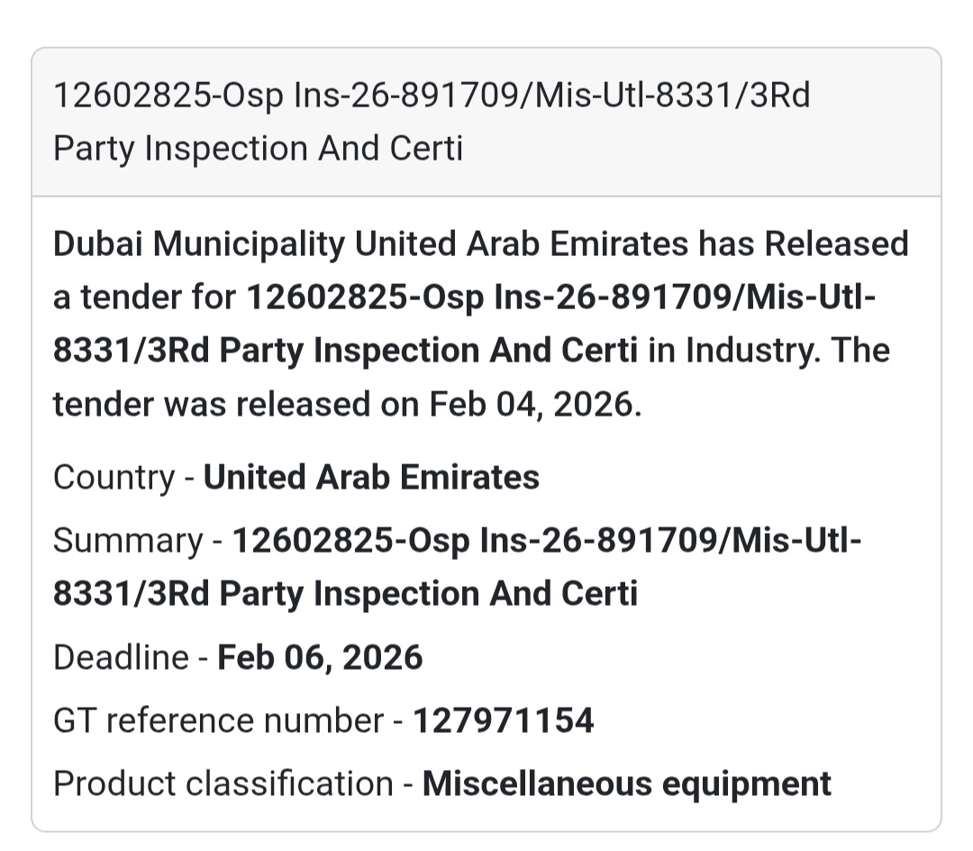 🛠️ Third-Party Inspection & Certification