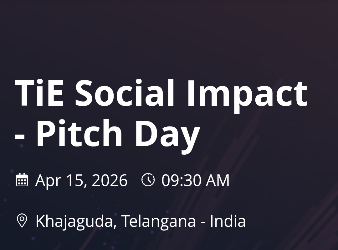 TiE Social Impact – Pitch Day