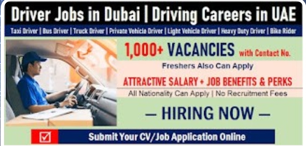🚛 TXM Manpower Solutions – UAE | Urgent Hiring!
