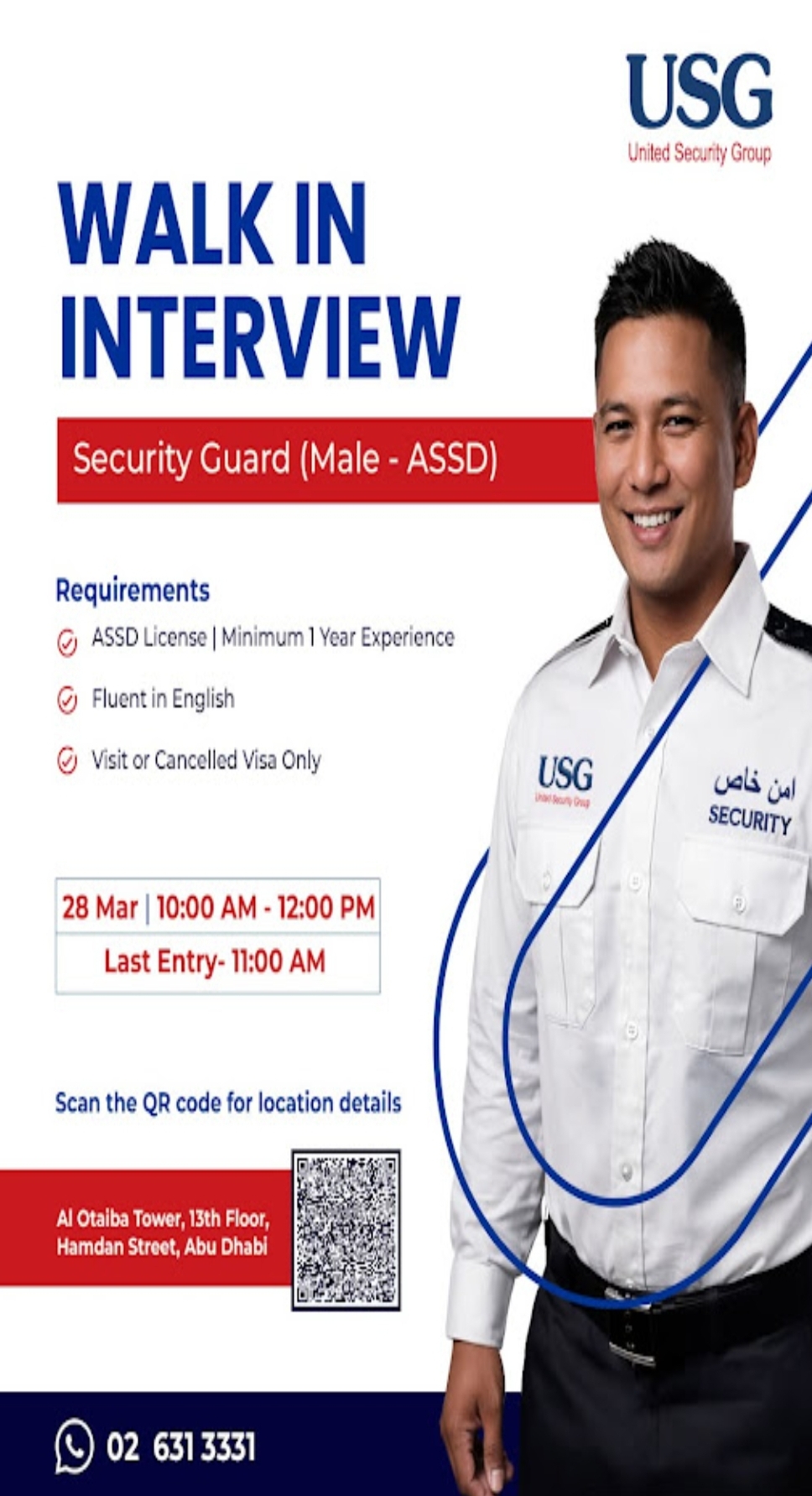 🛡️ United Security Group (USG) – Abu Dhabi 🇦🇪