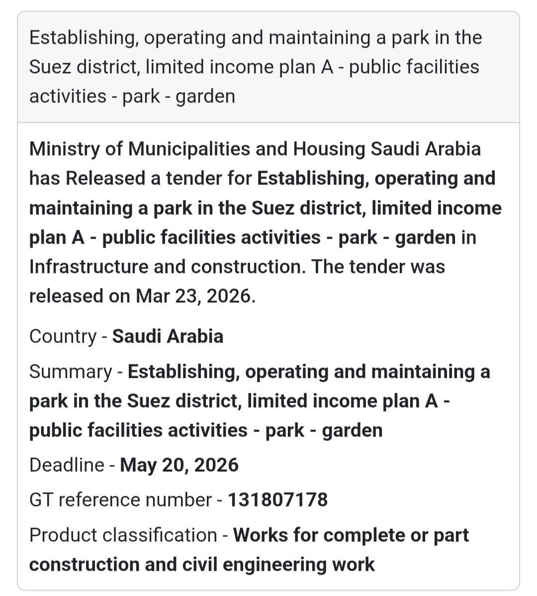 🌿 Urban Development Project