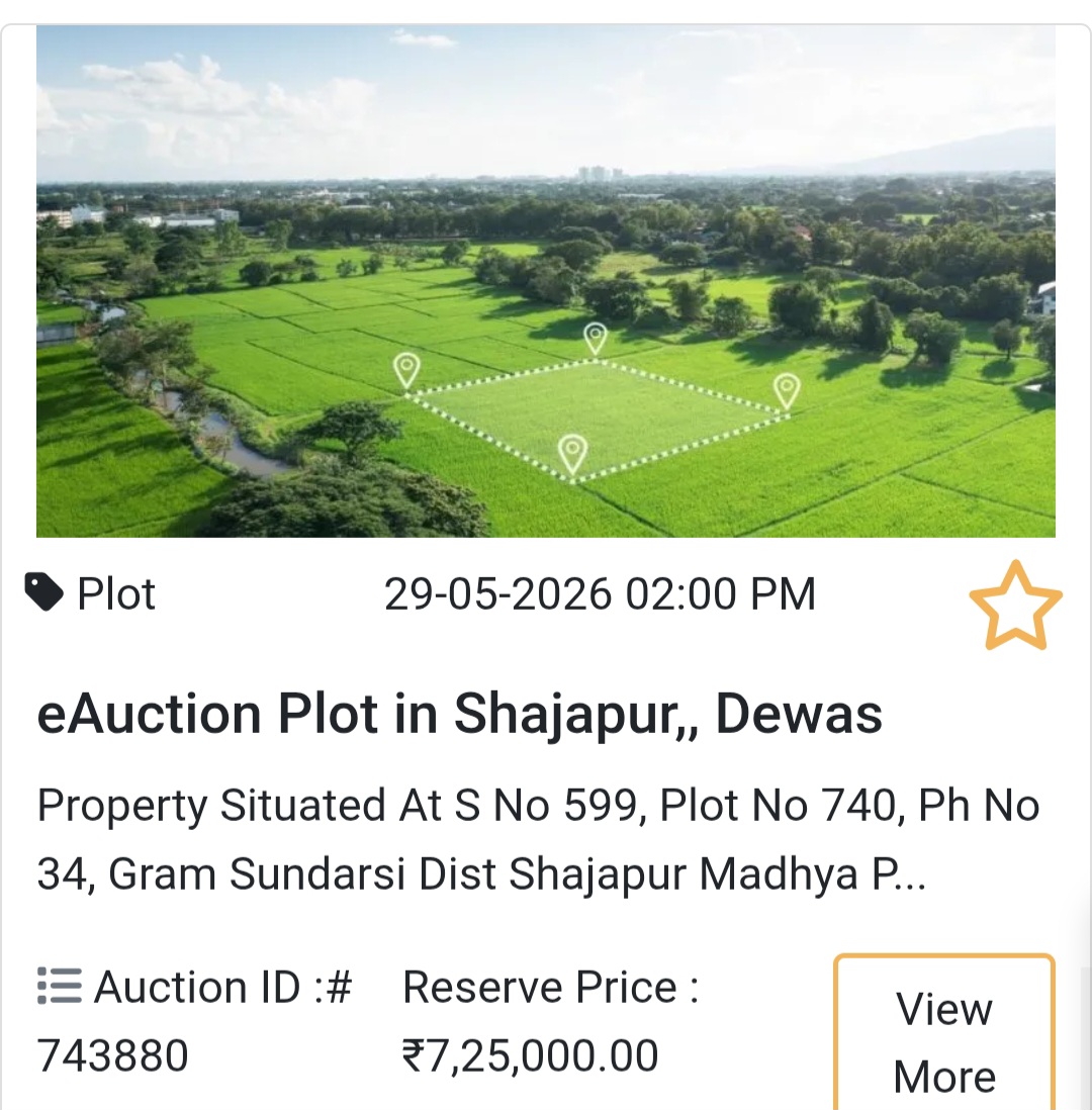 🌇 Value Plot in Shajapur, Dewas