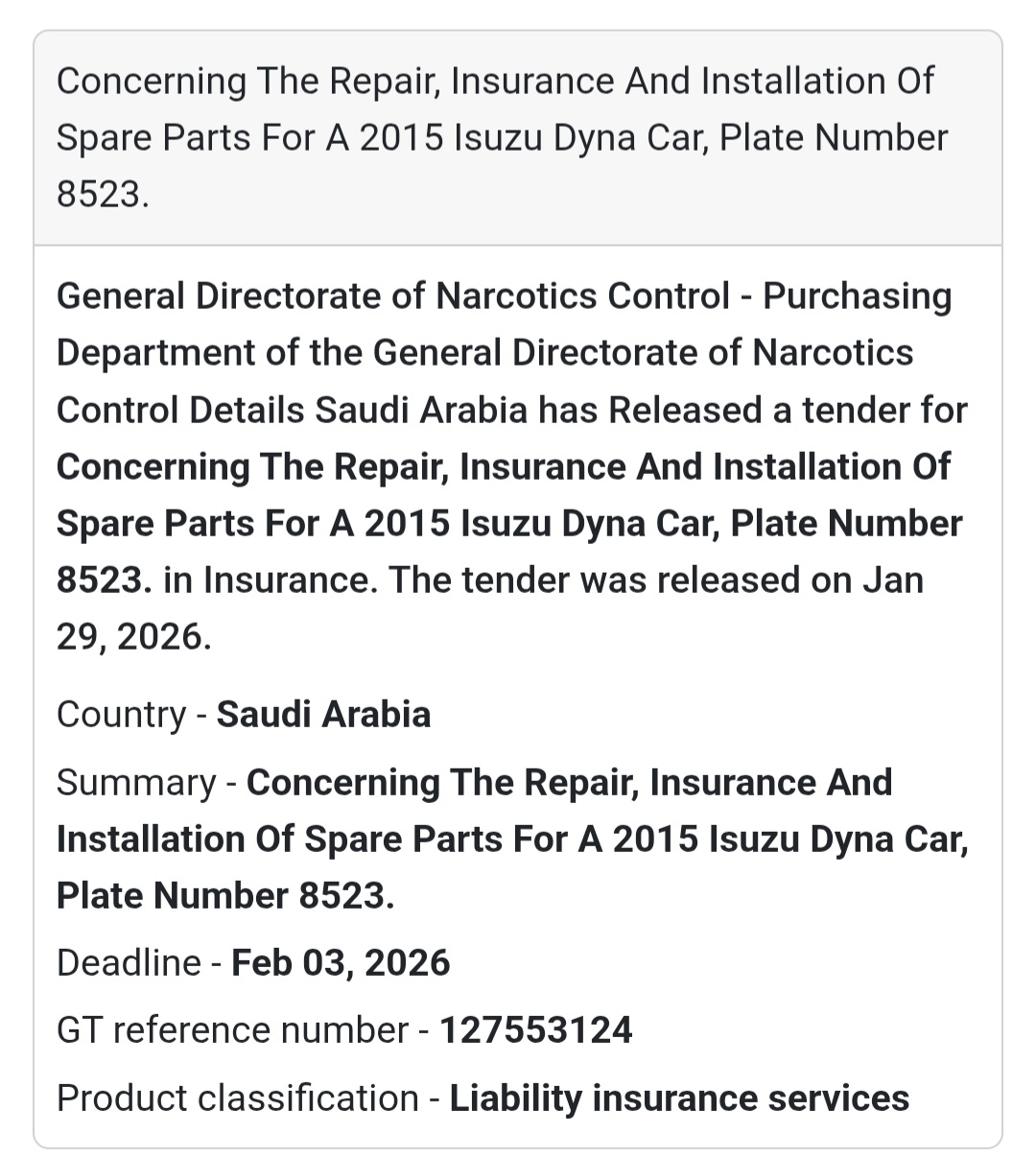 🚚 Vehicle Repair & Insurance