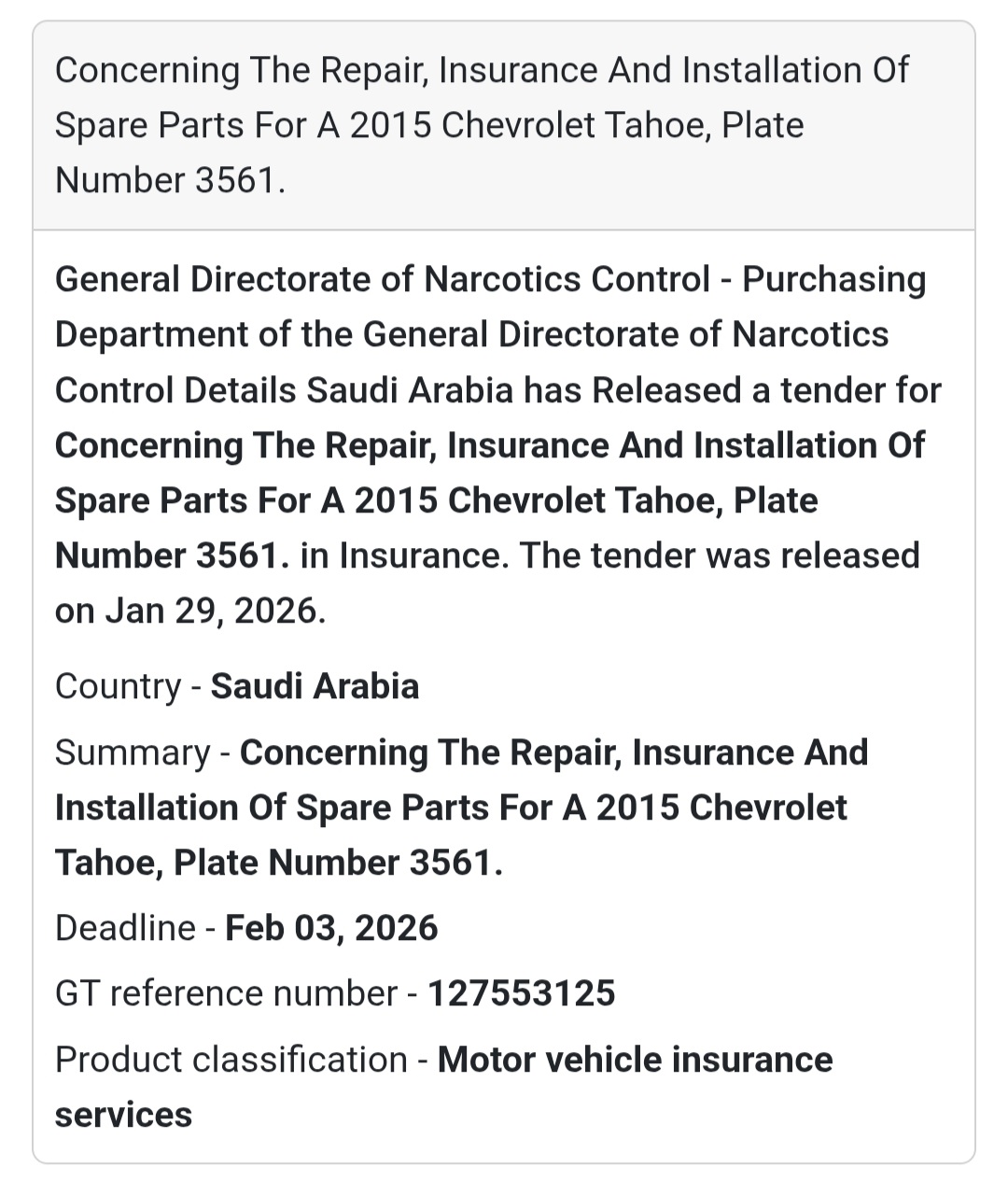 🚙 Vehicle Repair & Insurance