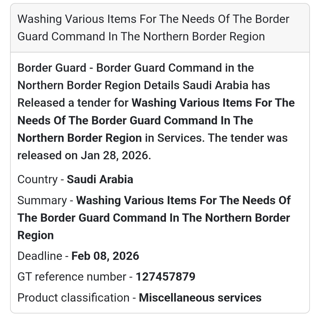 🧺 Washing & Laundry Services | Northern Border