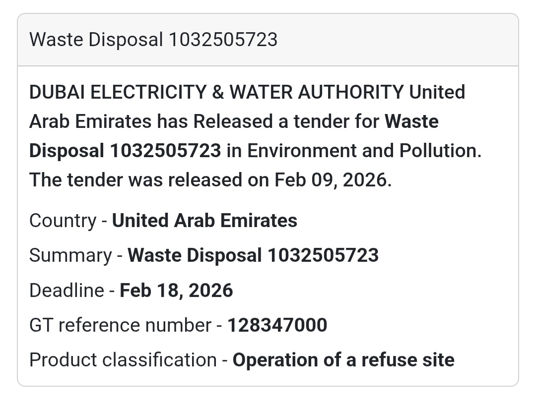 ♻️ Waste Disposal Services