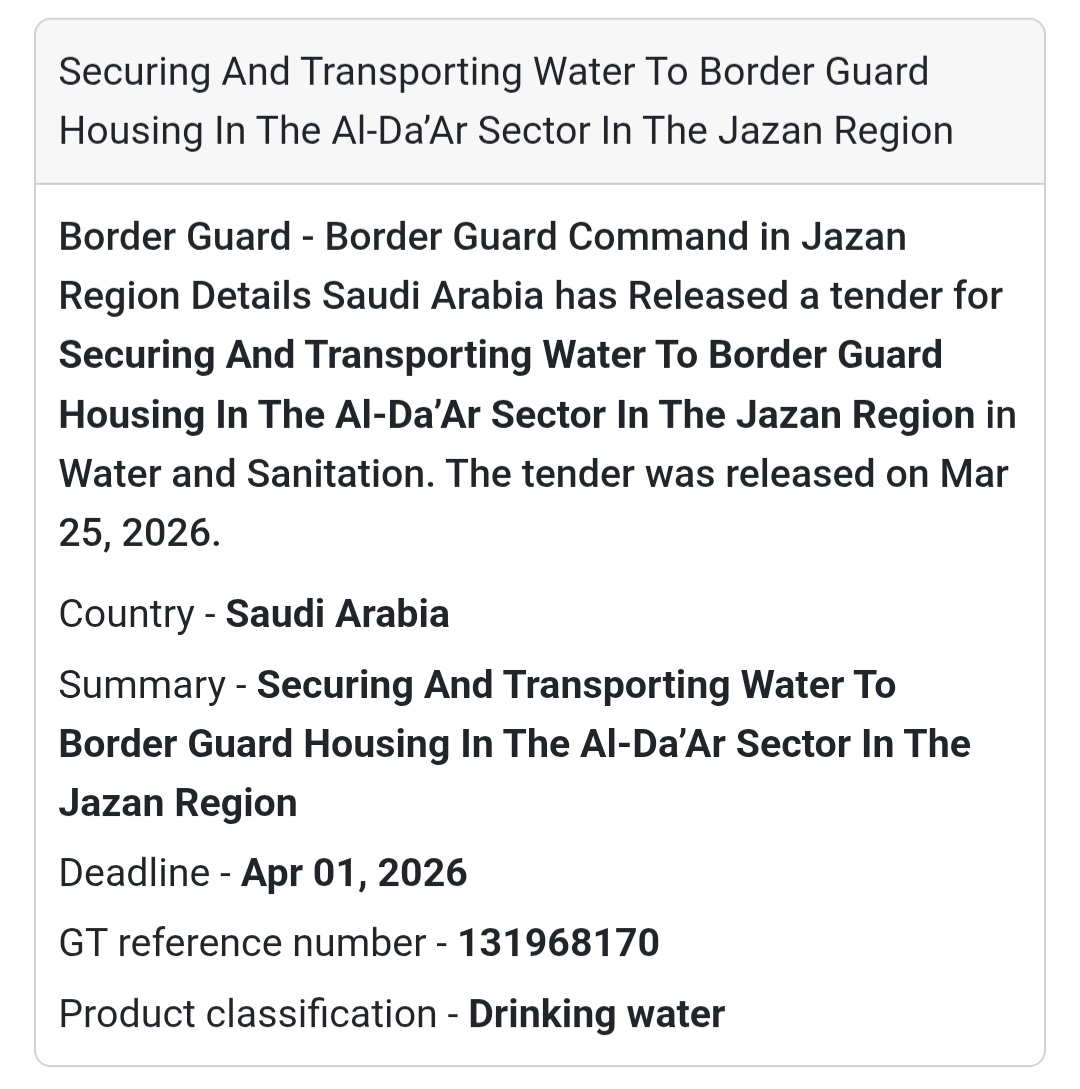 💧 Water Transport Services 🚛