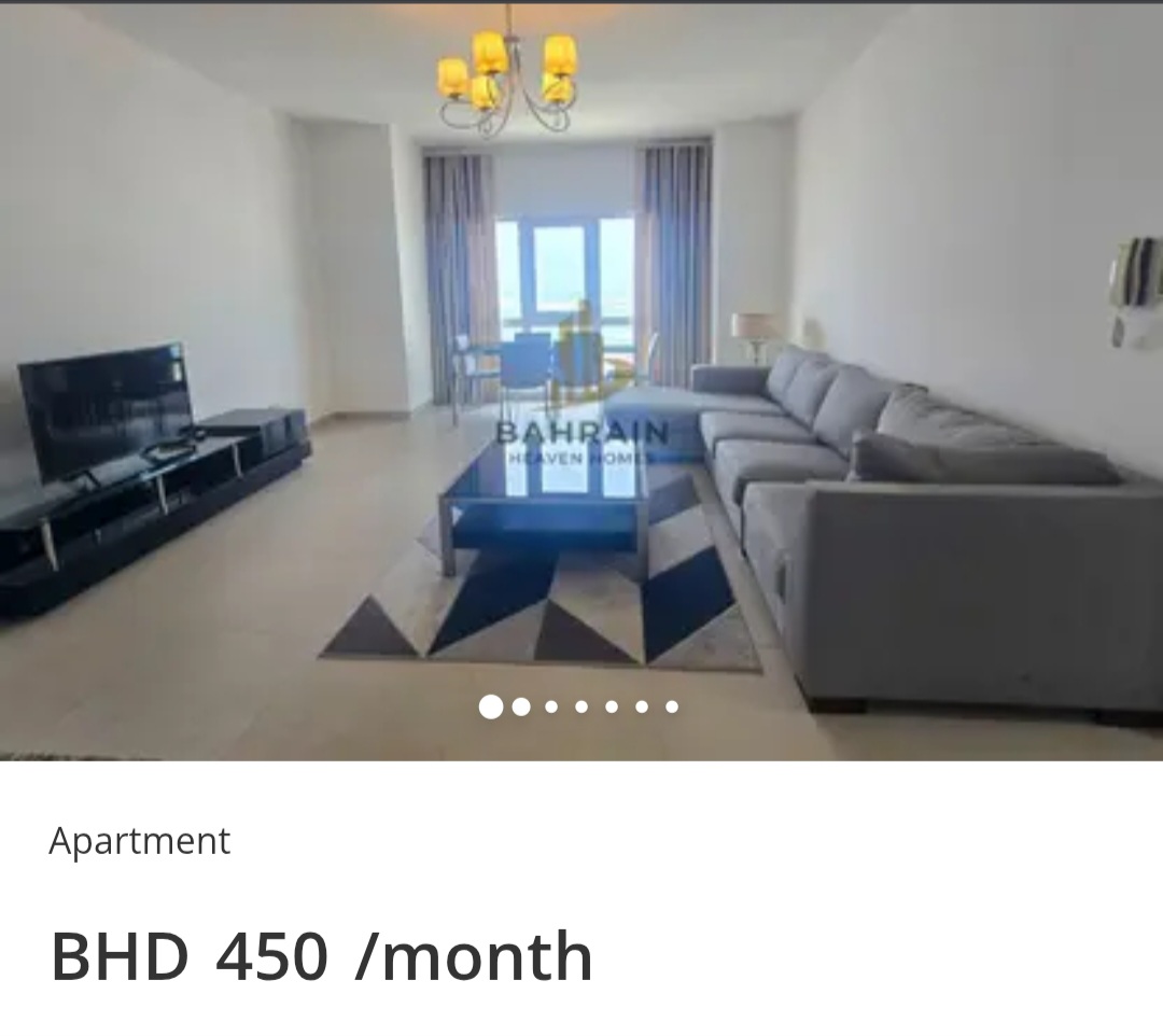 💧 Water View 2BR Apartment – Amwaj